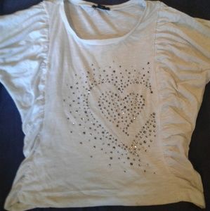 Heart crop top